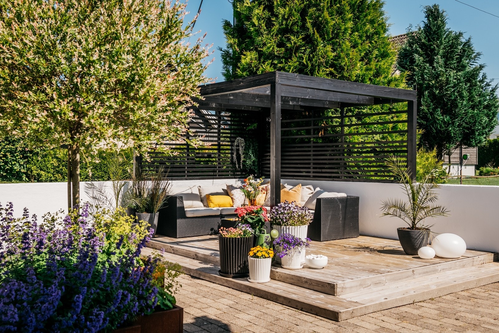 Flere flotte uteplasser - Her har du en plass til en hver anledning. Galleribilde