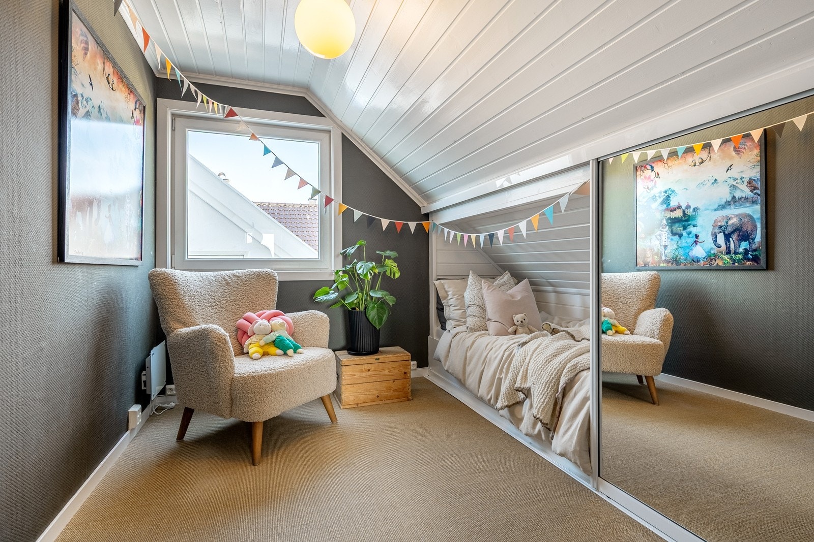 Dette er det 3.soveromme i 2.etg. Galleribilde