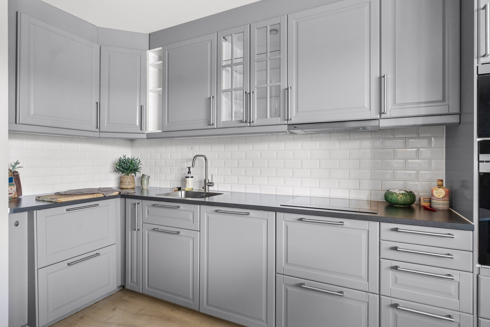 Sosial løsning der en kan kokkelere og samtidig være med selskapet. Galleribilde