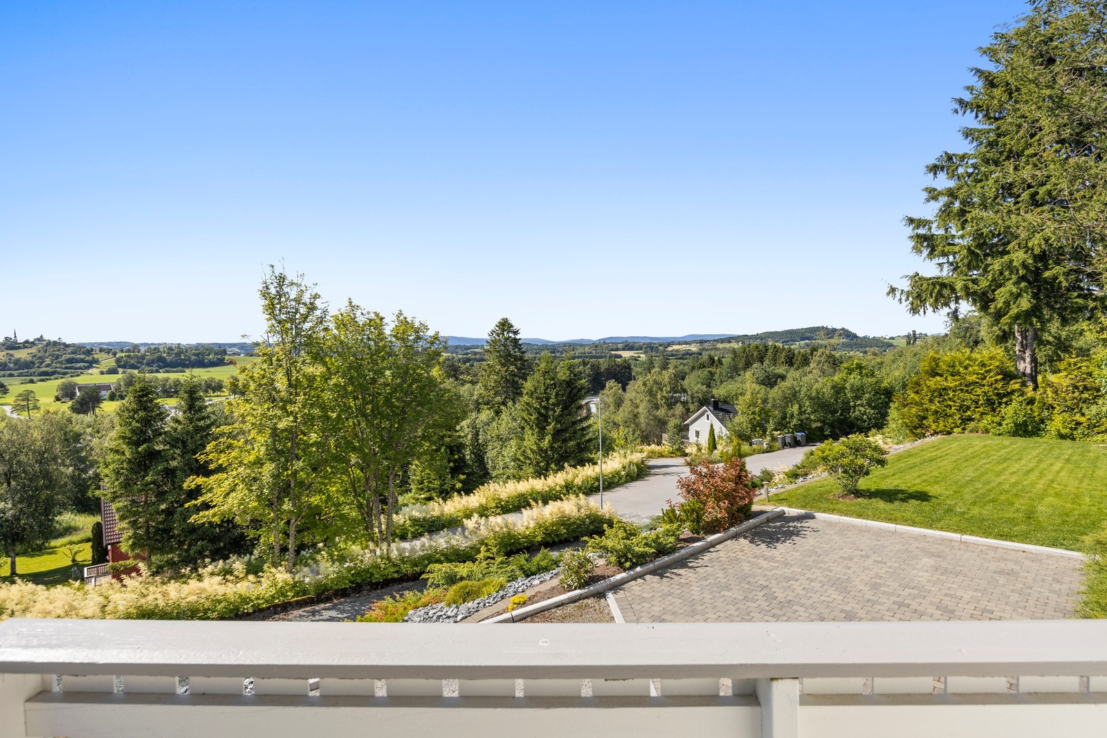 Vid, landlig utsikt. Galleribilde