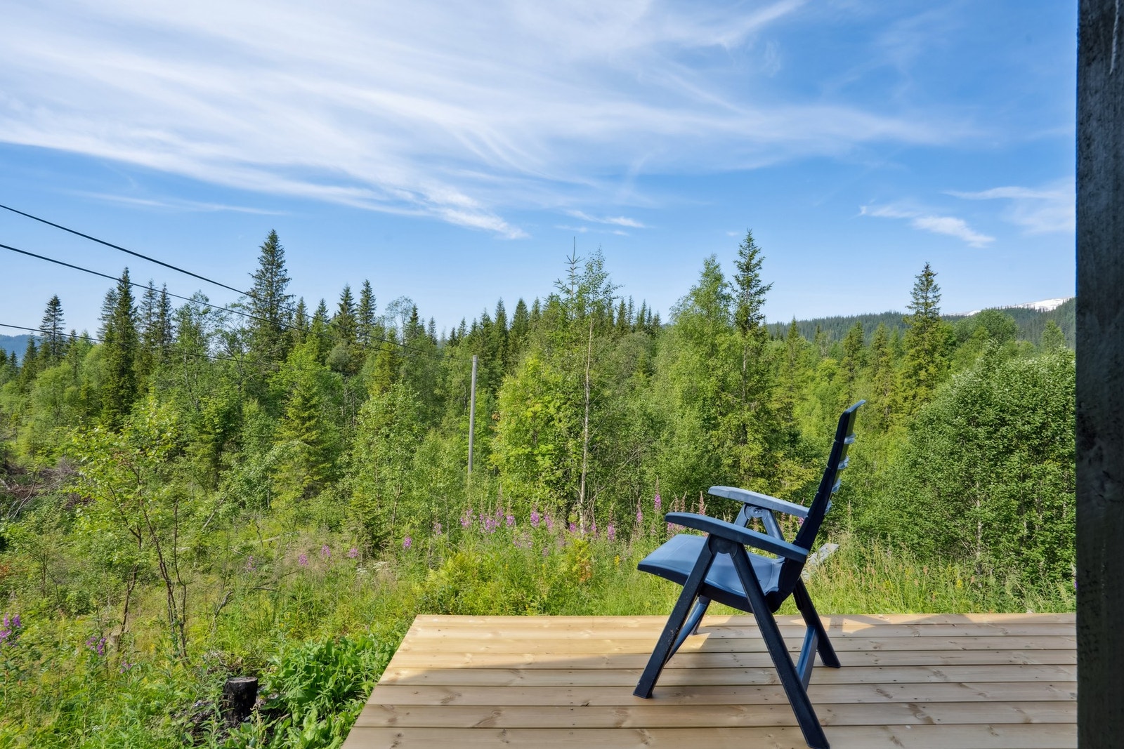 Sør- og vestvendt terrasse på 23 m2 Galleribilde