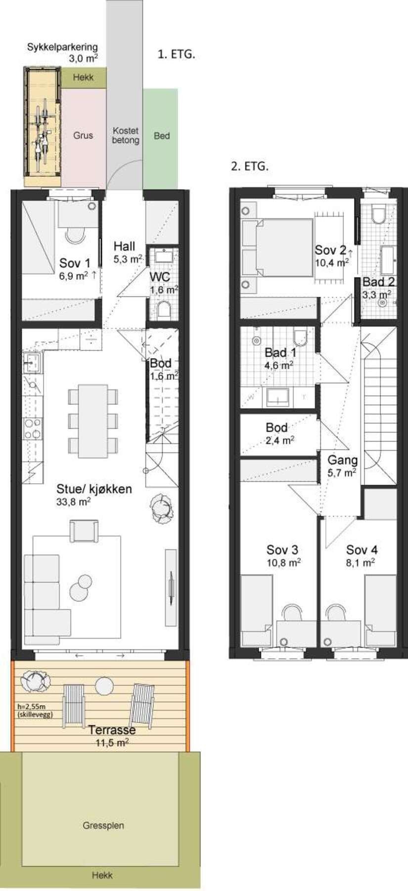 Planløsning. Galleribilde