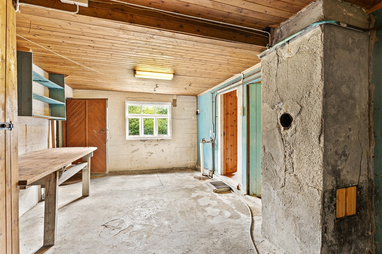 Kjelleren inneholder fire boder. Galleribilde