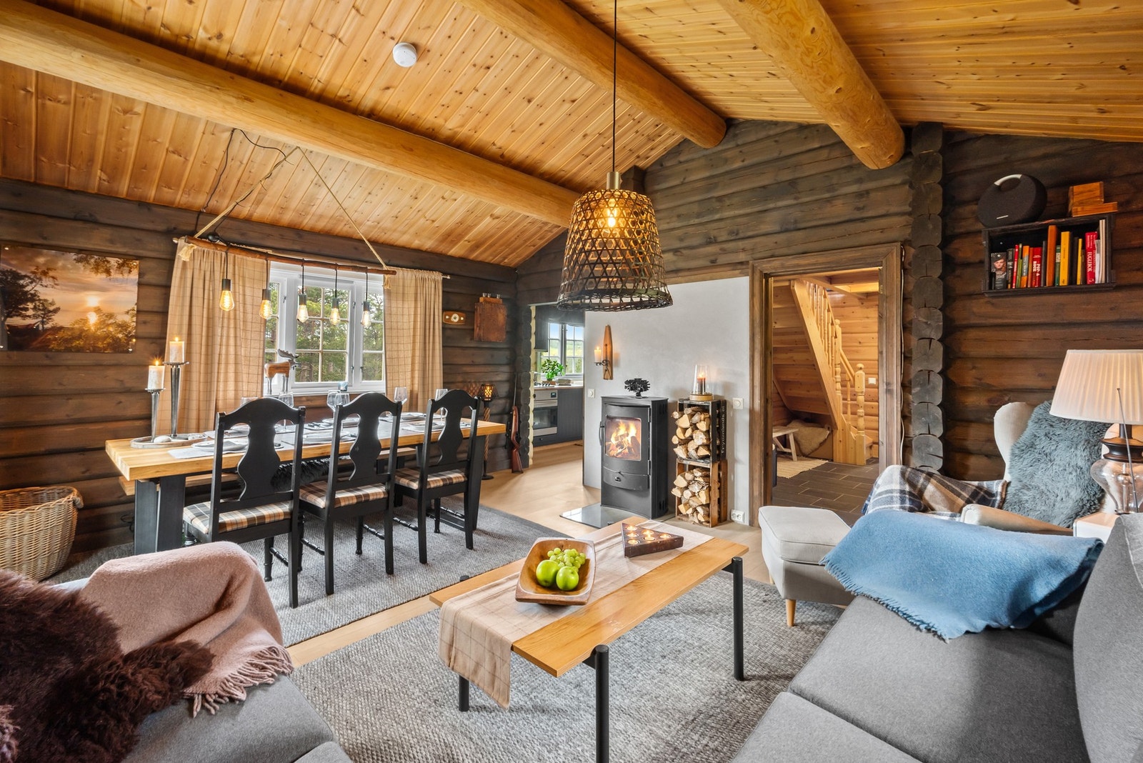 Videre kommer man til kjøkkenet. Galleribilde