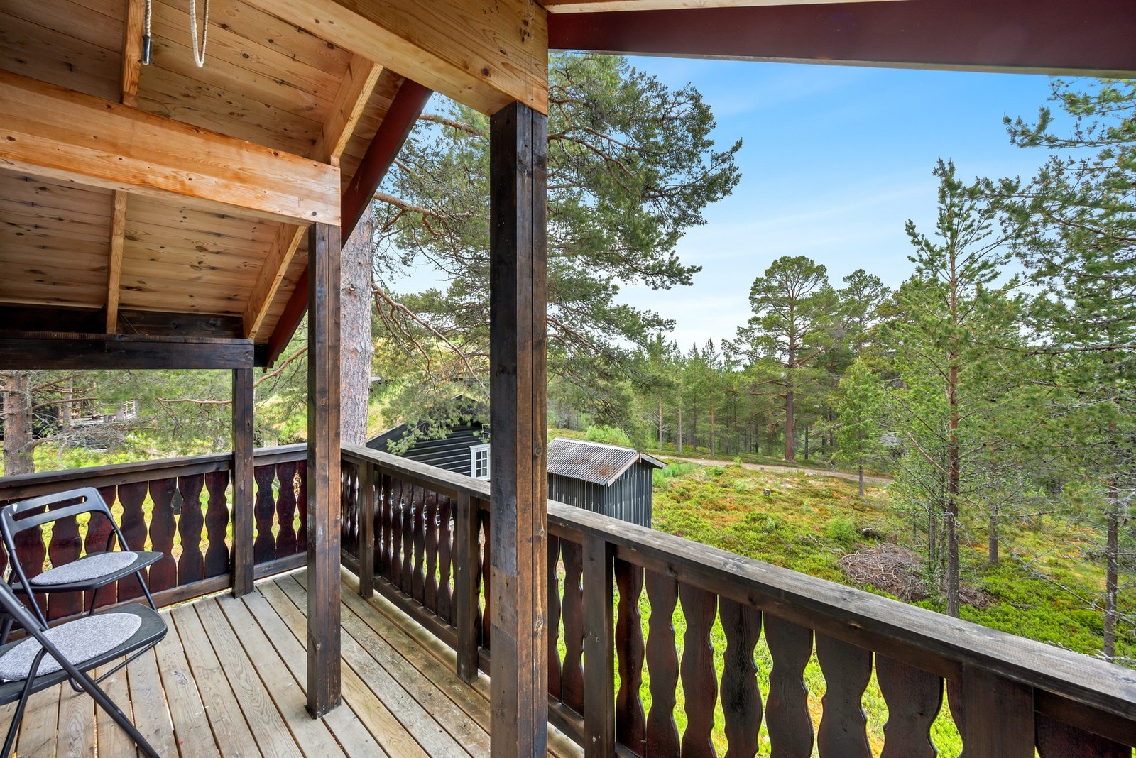 Balkongen er på annekset. Galleribilde