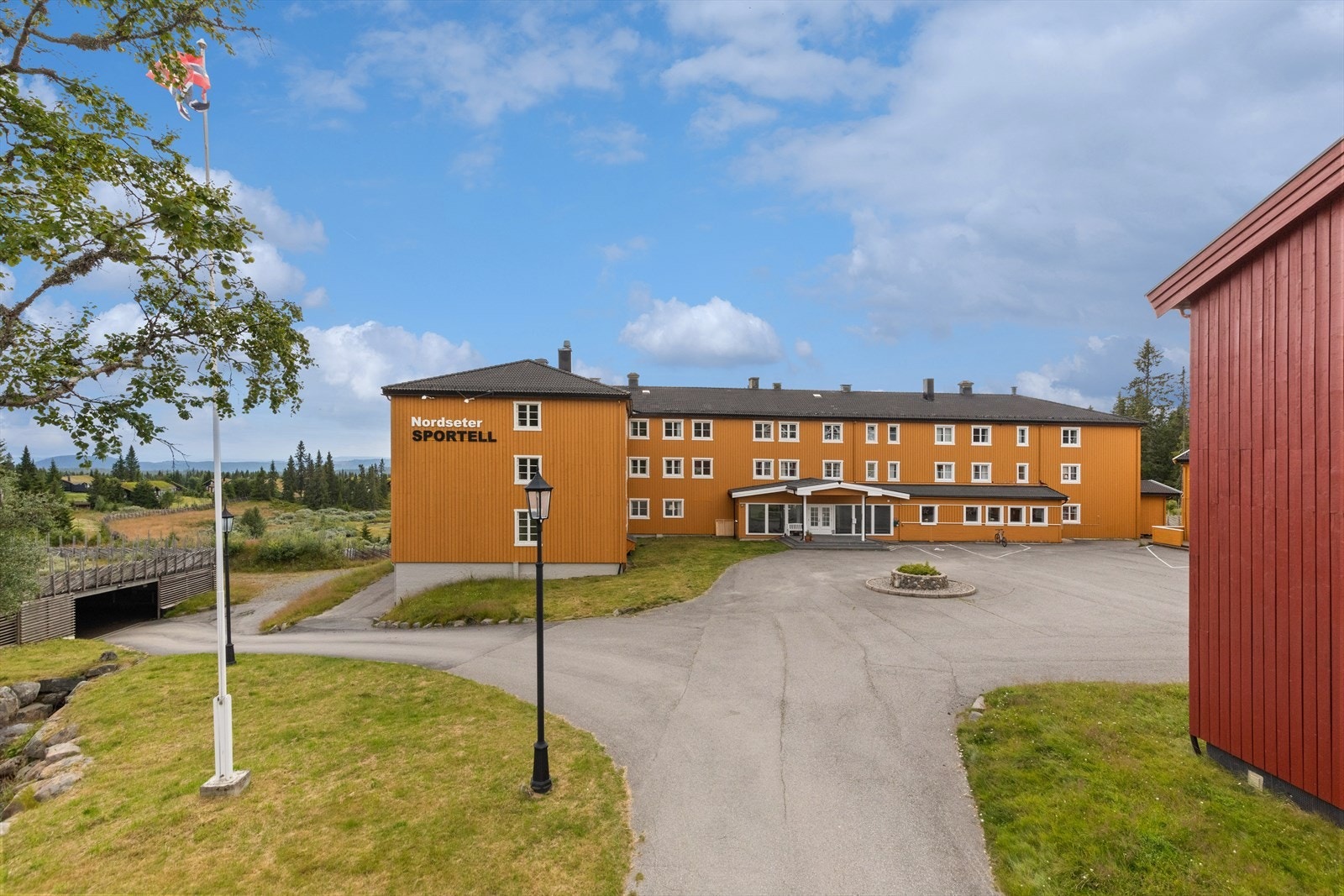 Nordseter Sportell har en sentral beliggenhet på Nordseter. Galleribilde