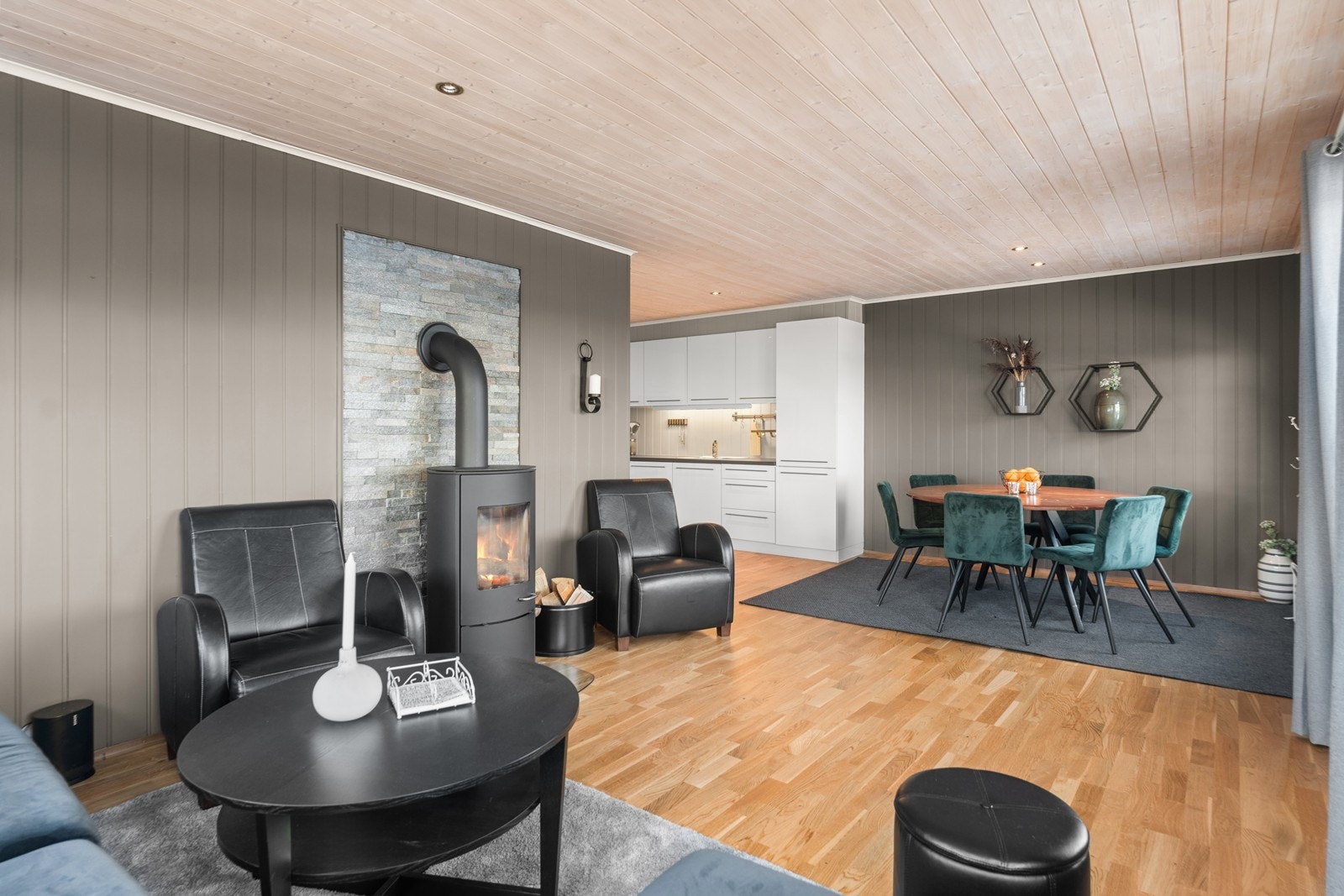 Åpen og sosial planløsning. Galleribilde