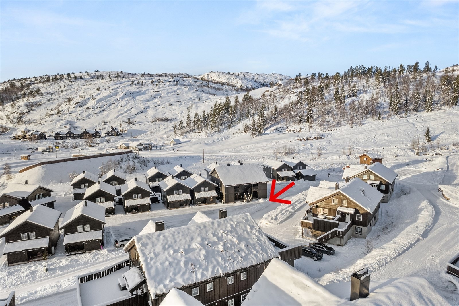 Fin og sentral plassering. Galleribilde