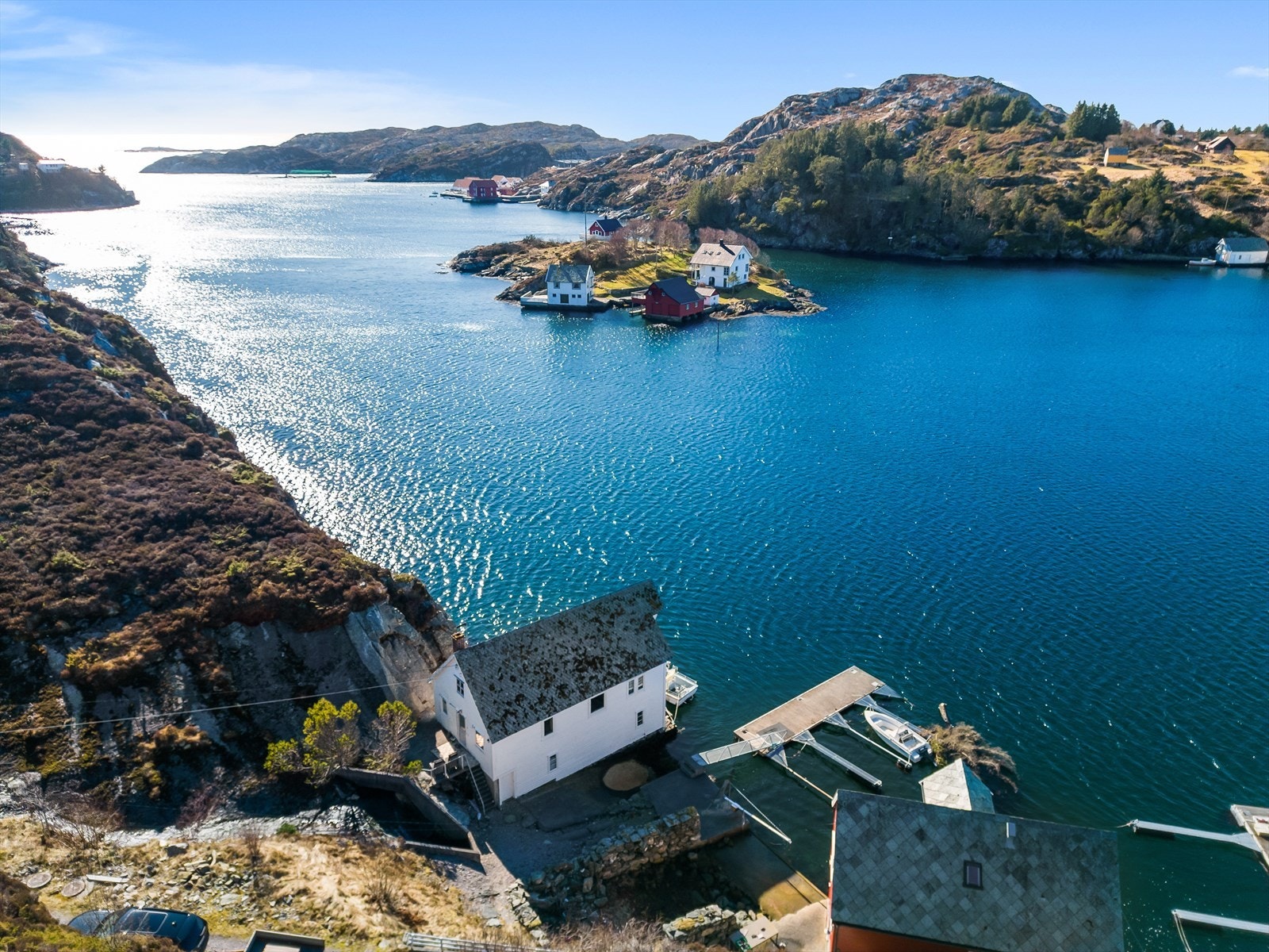 Herlig havutsikt mot syd. Galleribilde