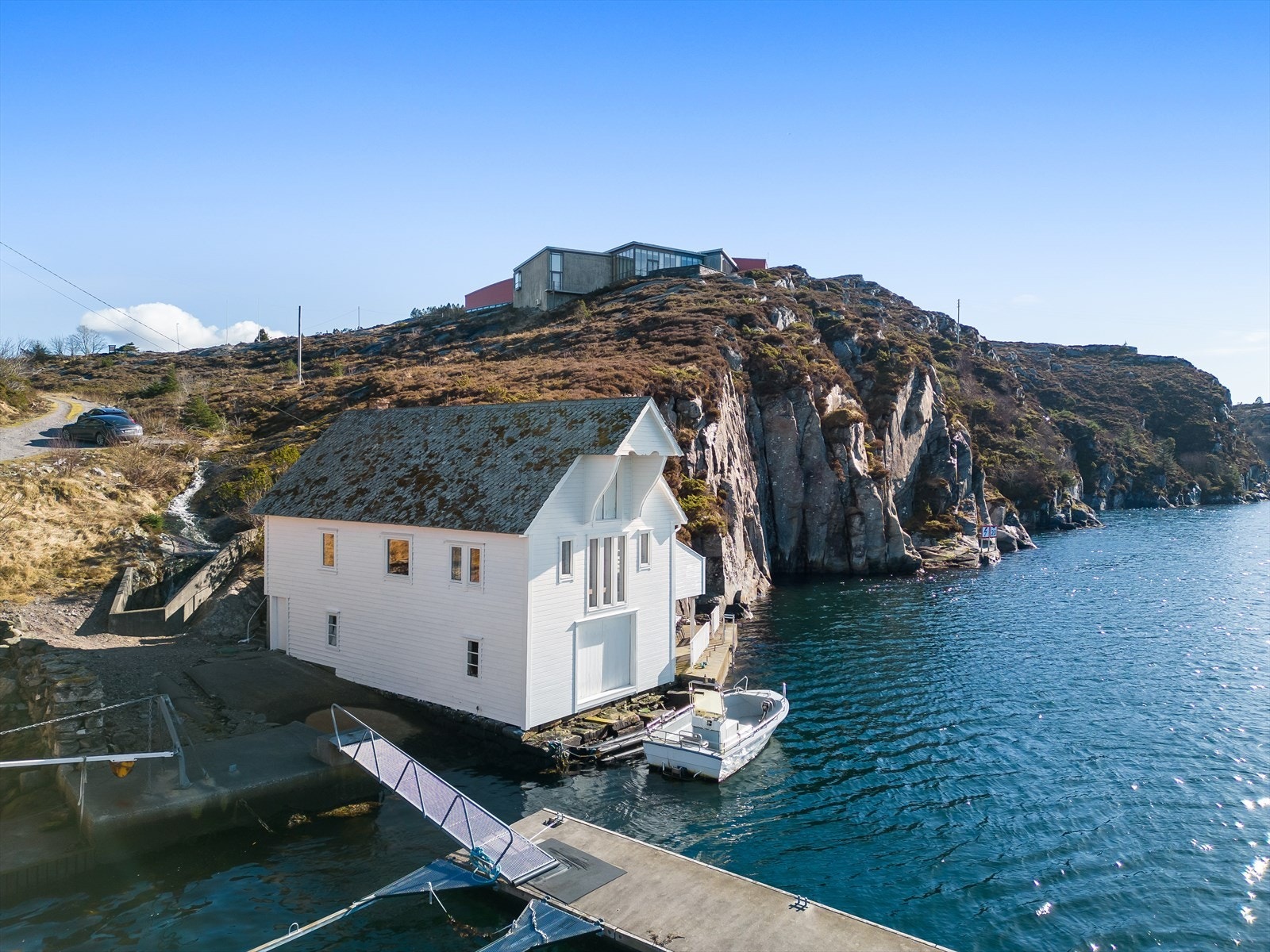 Eiendommen har en fin og skjermet beliggenhet. Galleribilde