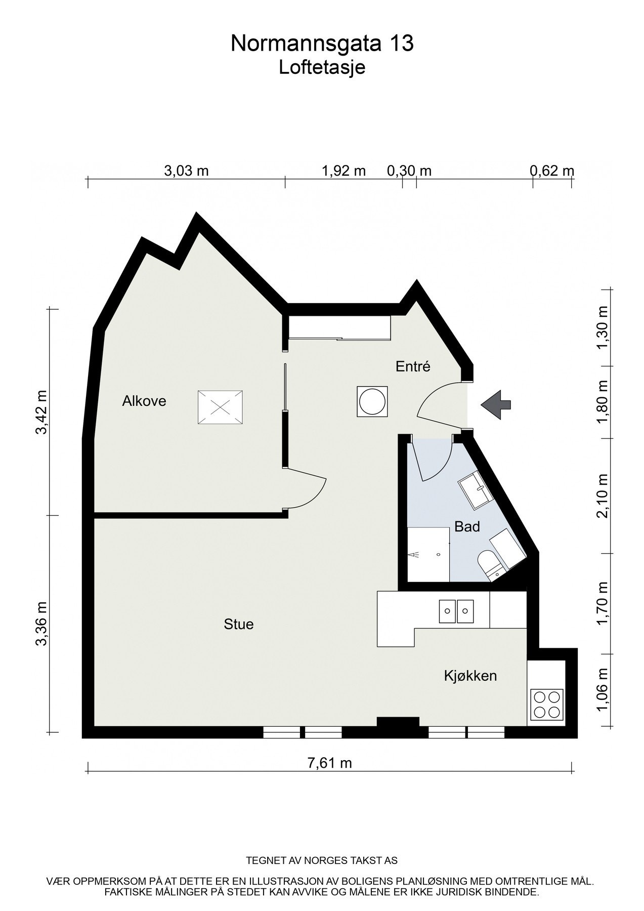 Planskisse. Galleribilde