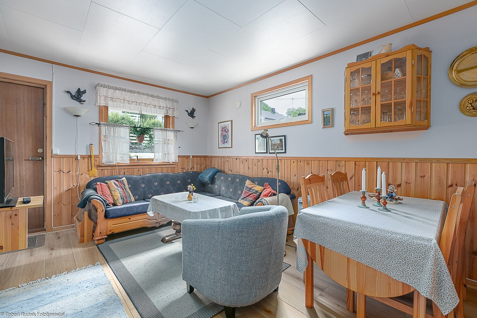 Leilighet med åpen stue/kjøkken-løsning. Galleribilde