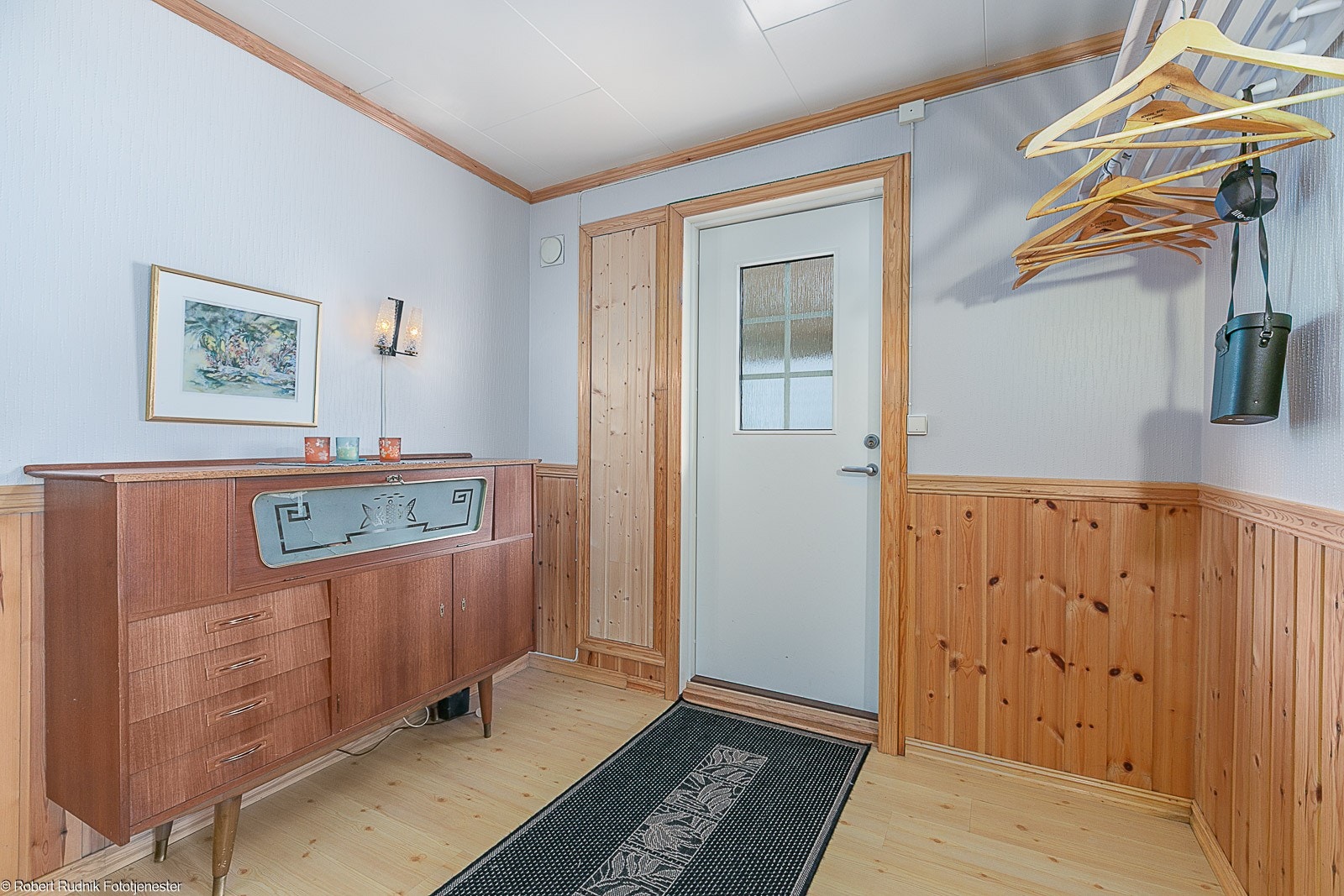 God plass til klesoppbevaring. Galleribilde