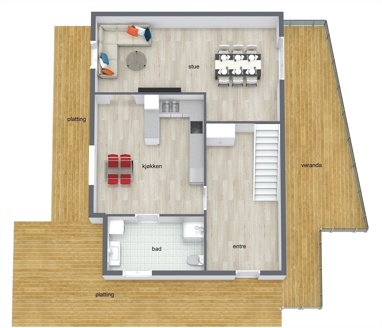 Første etasje. Galleribilde