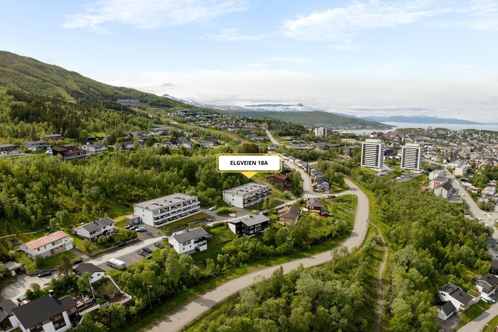 Fra leiligheten er det gangavstand til flotte turområder Galleribilde