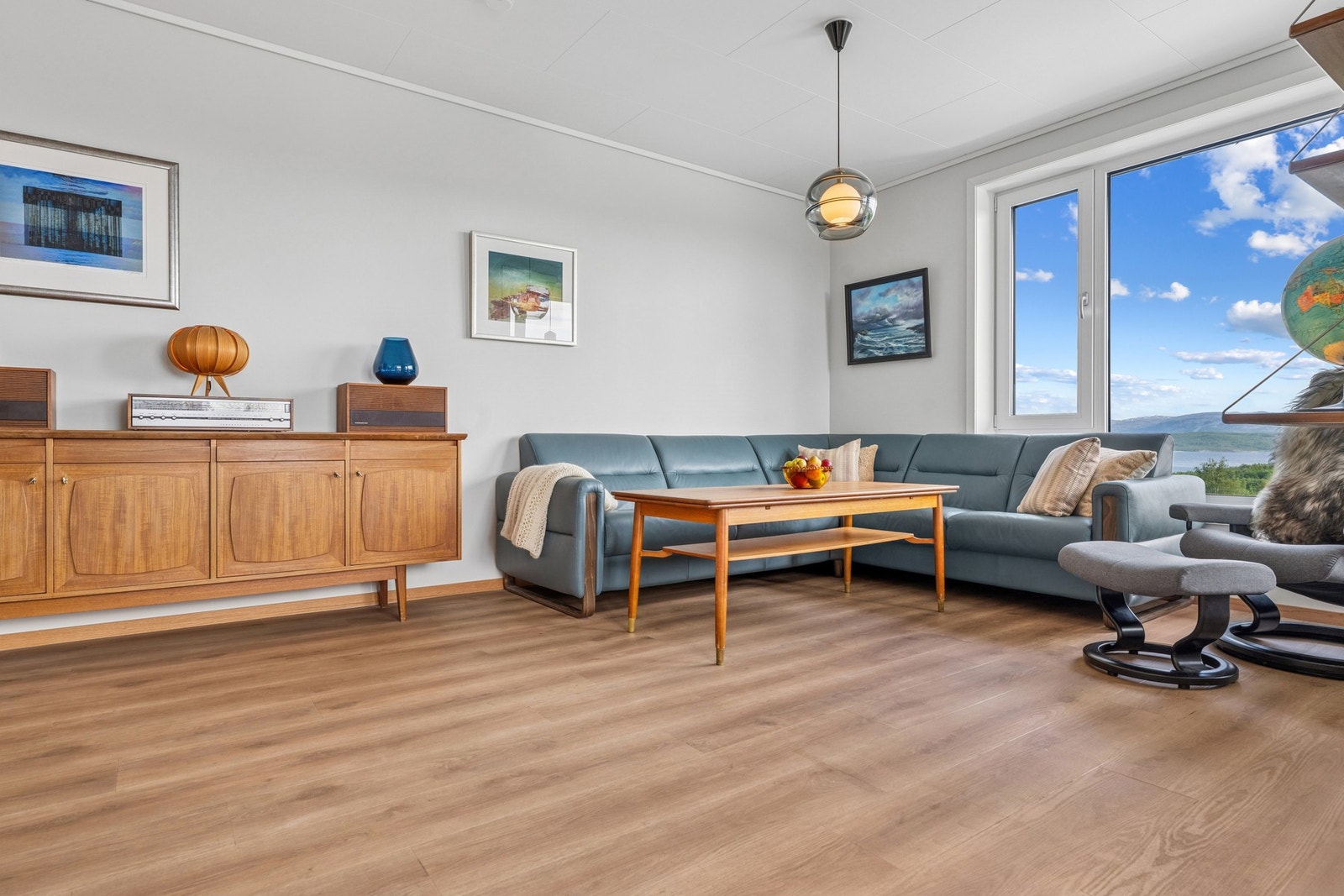 Leiligheten ble ferdigstilt i 2023 og holder derfor en gjennomgående god standard - ingen TG2 eller TG3. Galleribilde