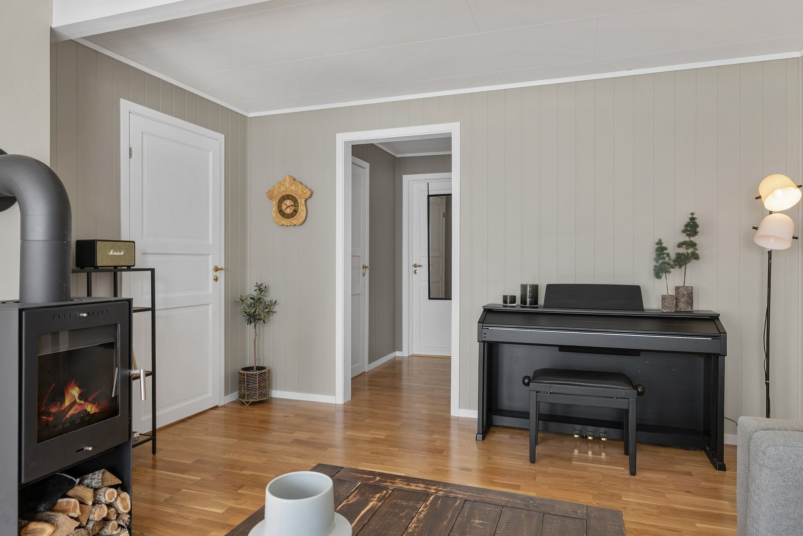 Boligen består av gang, stue, kjøkken, bad, 2 soverom og bod/teknisk rom Galleribilde