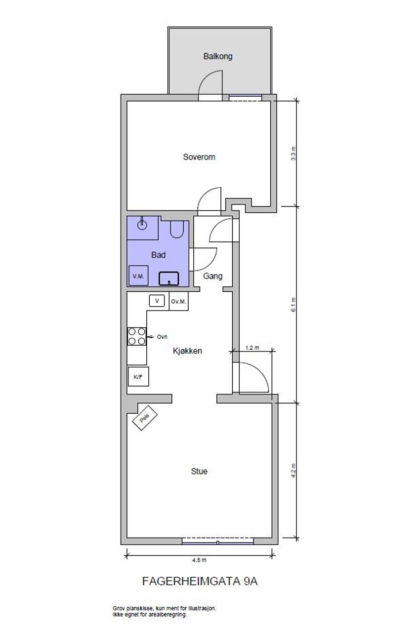 Plantegning 2D. Galleribilde