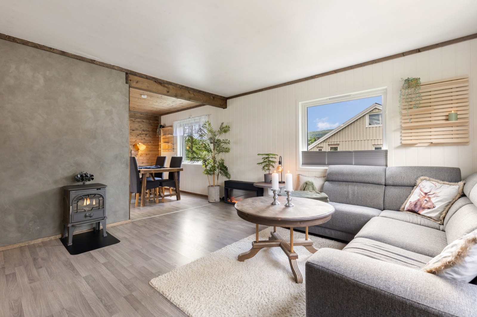 Her har du en romslig stue Galleribilde