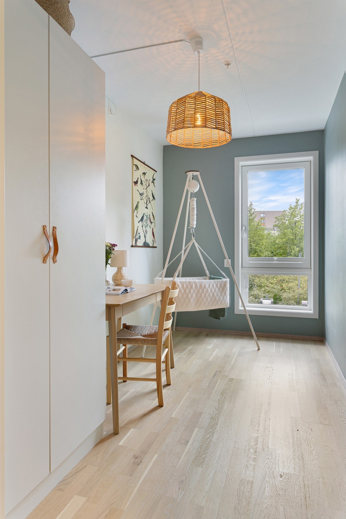 Det andre soverommet passer perfekt som barnerom, gjesterom eller kontor. Galleribilde