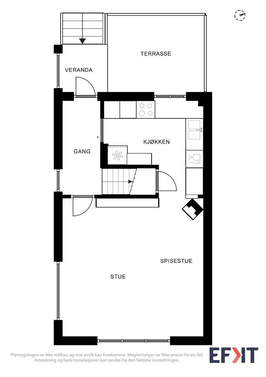 Planskisse 1 etg.
