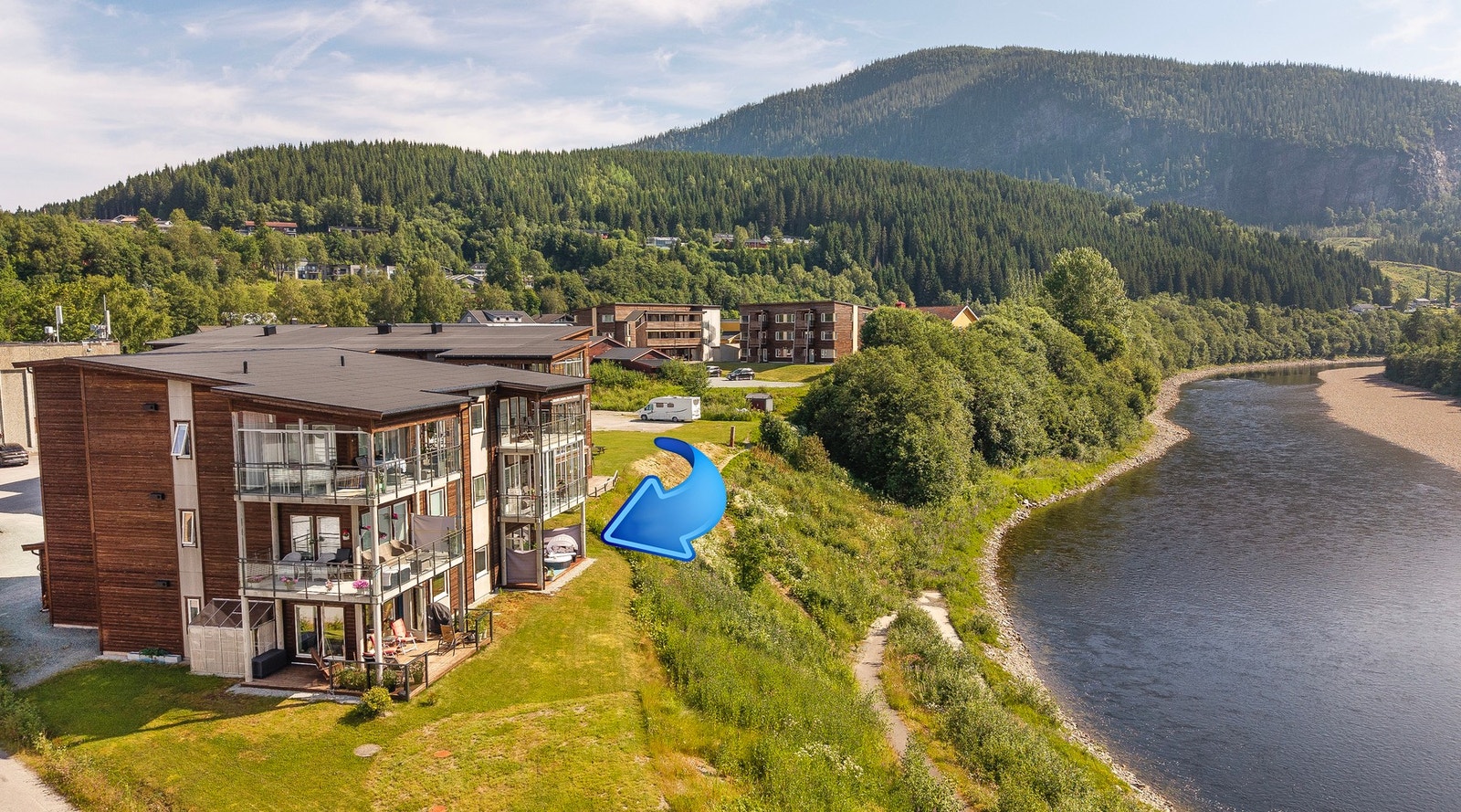 Velkommen til visning av 3-roms BL-leilighet i Idrettsvegen 14! Galleribilde