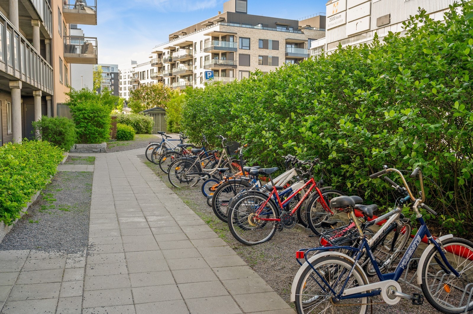 Sameiets fellesarealer er godt vedlikeholdt og gir et hyggelig bomiljø. Galleribilde