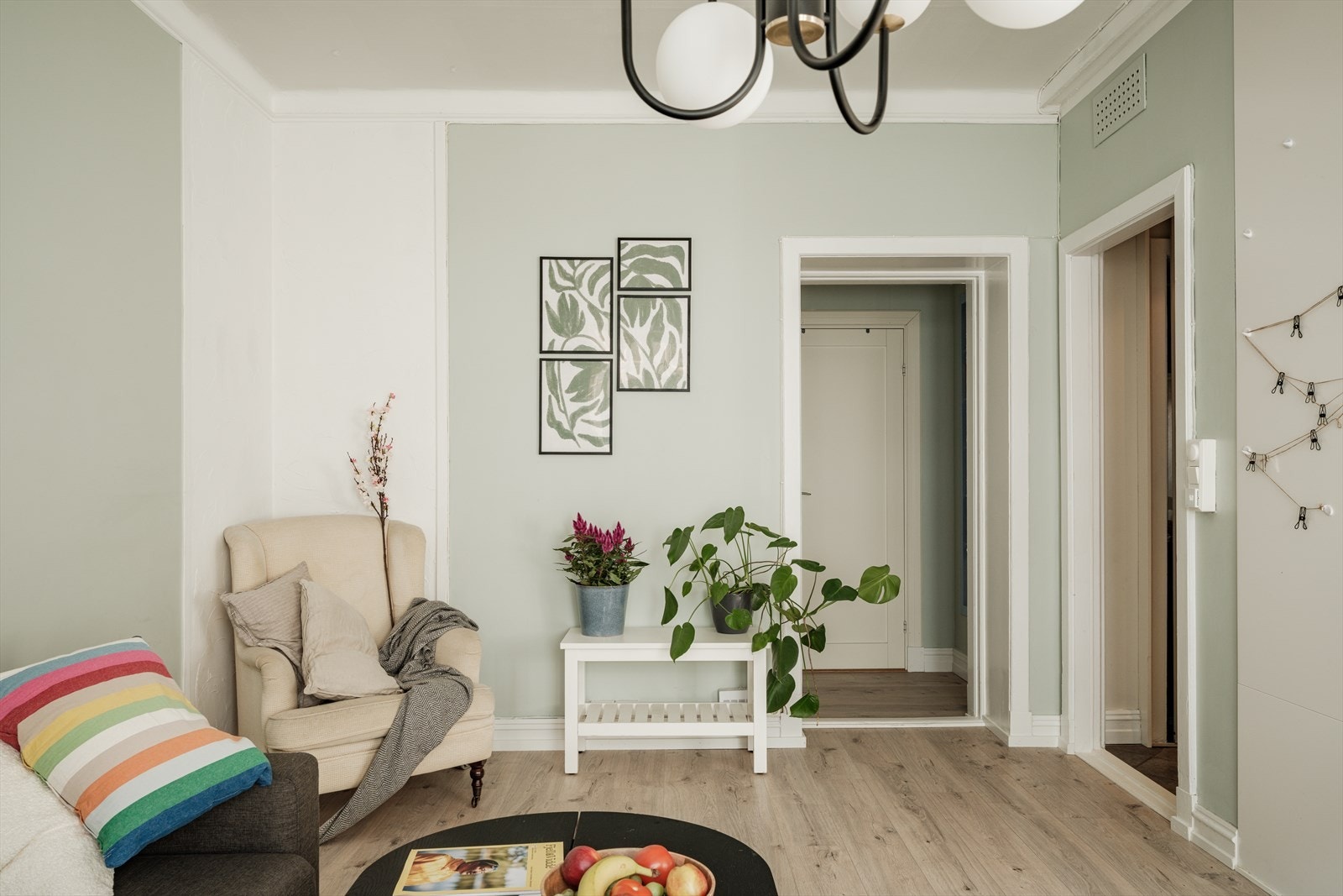 Gulvet ble lagt nytt i 2021 med varmefolie for ekstra komfort. Galleribilde