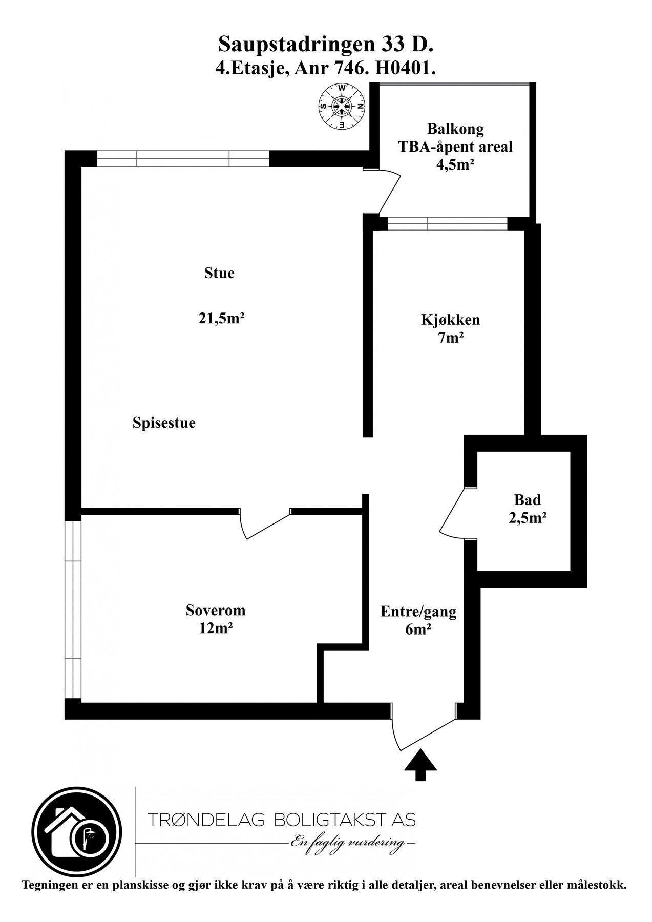 Planskisse. Galleribilde