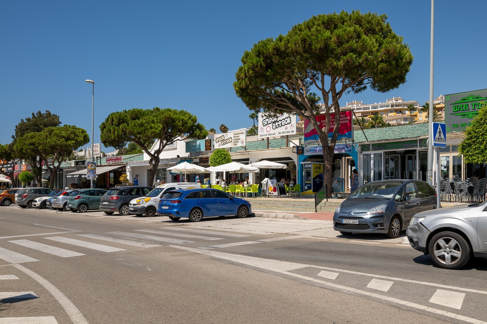 Restaurant-gaten ligger kun et steinkast fra leiligheten. Galleribilde