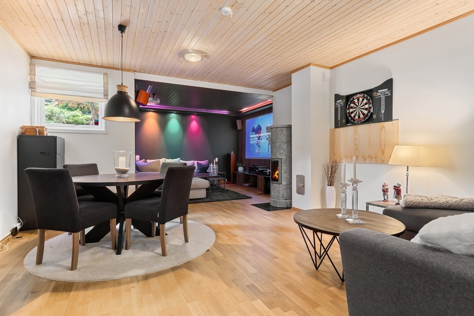 I underetasjen finner du enda en stue. Galleribilde