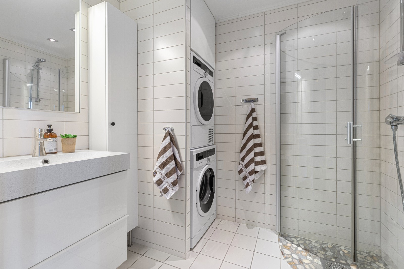 Badet har opplegg for vaskesøyle Galleribilde