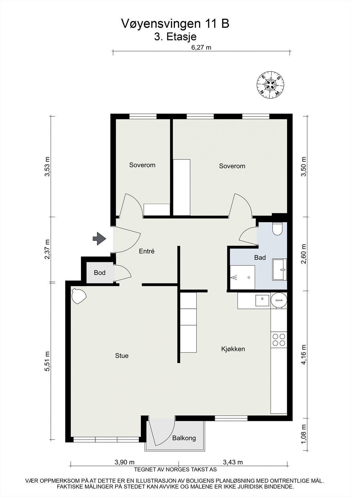 Planløsning. Galleribilde