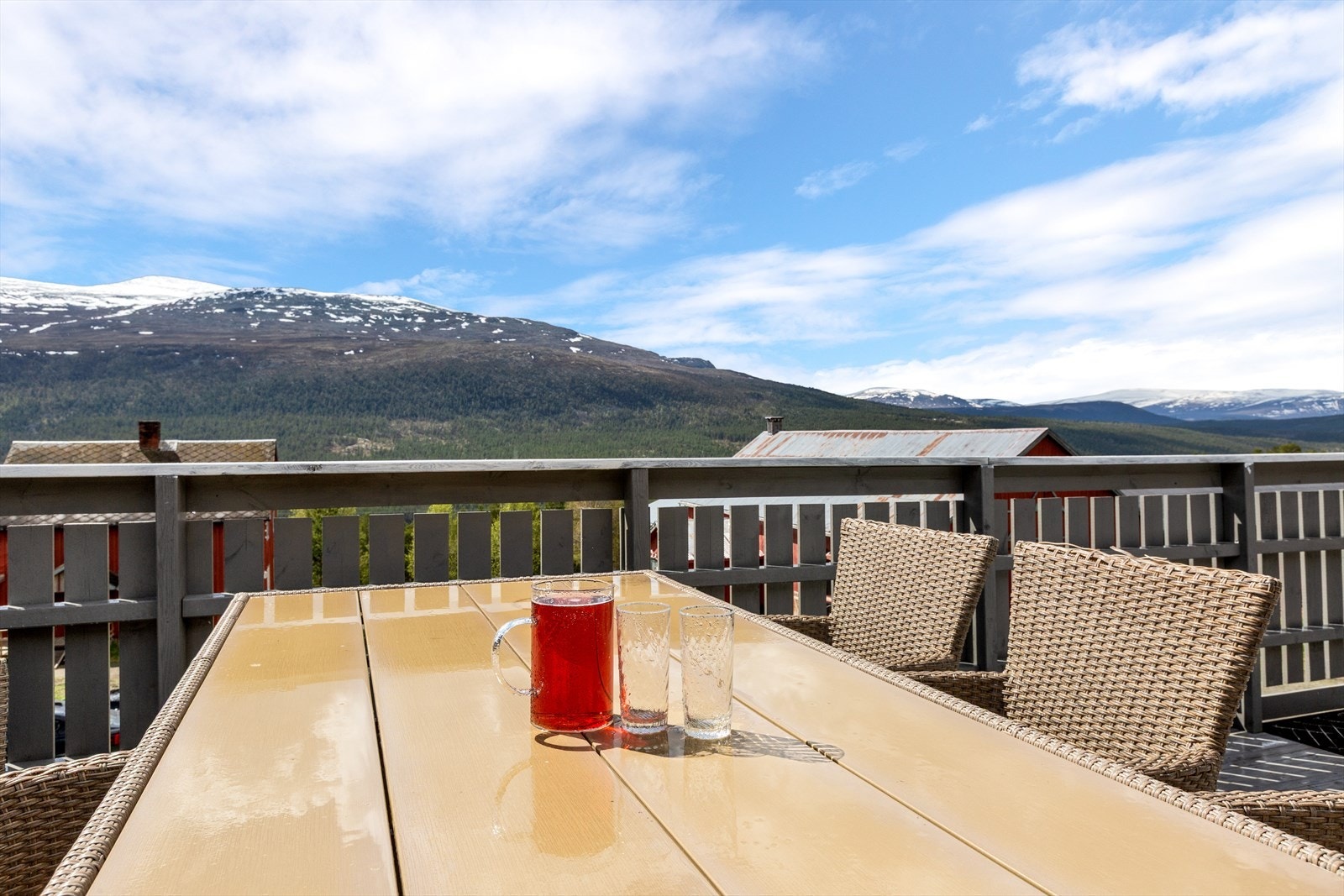 Her kan man bare sitte å nyte... Galleribilde