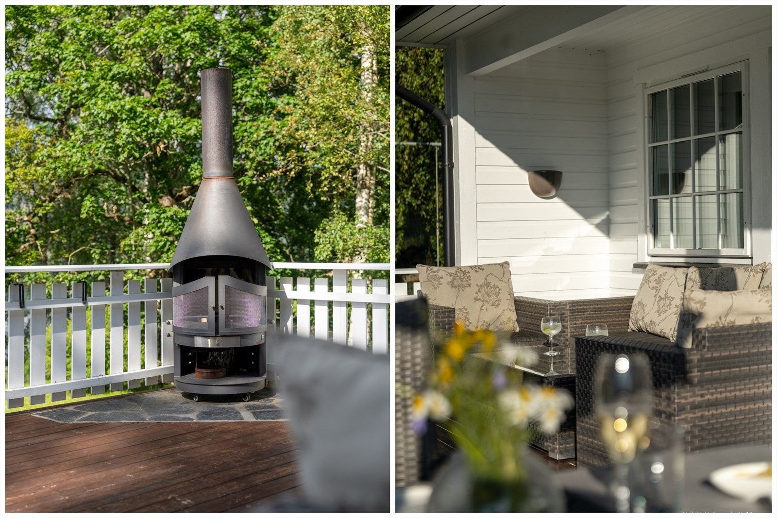 Med utepeis. Galleribilde