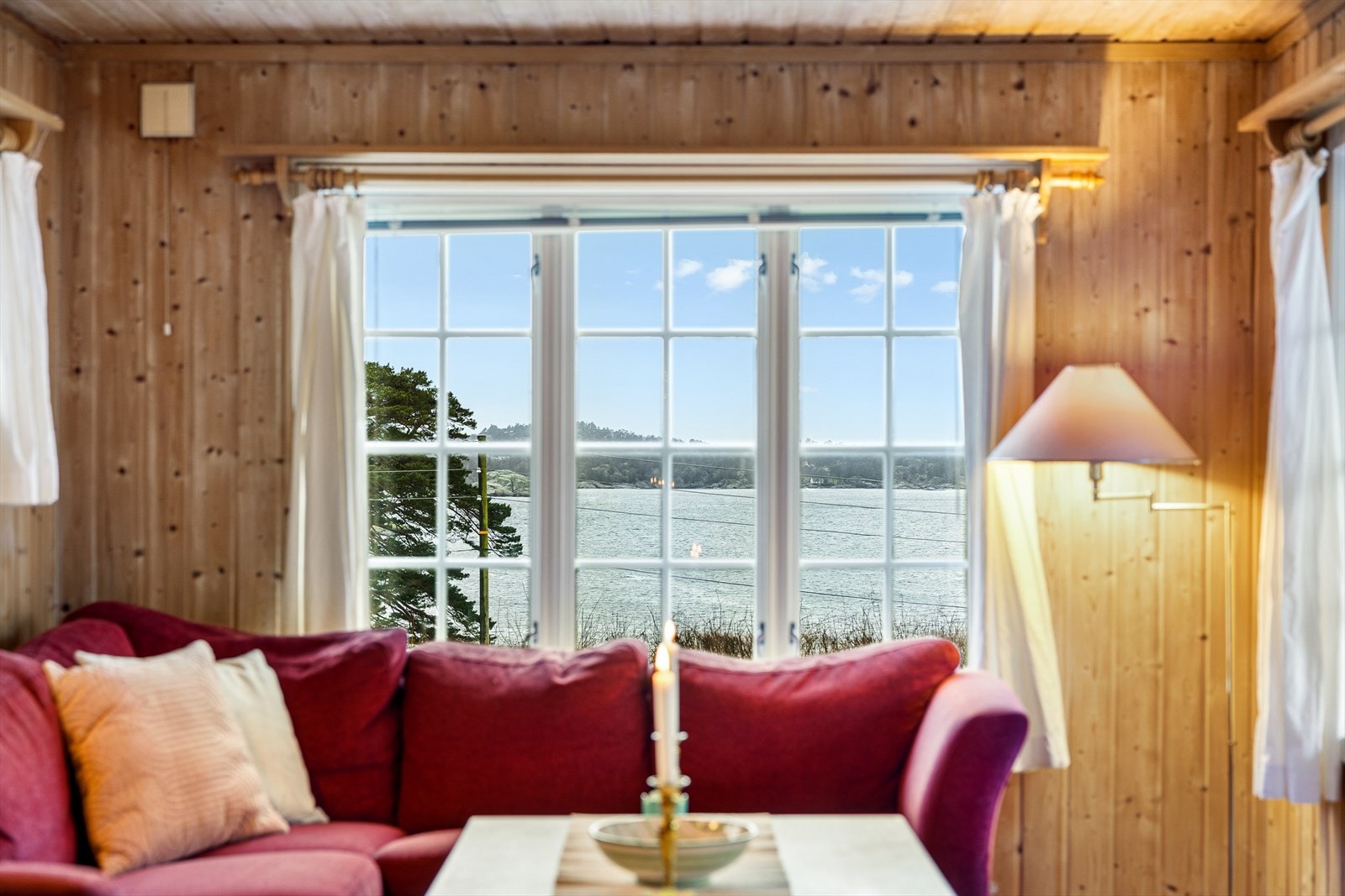 Her kan man nyte en nydelig utsikt mot Sandefjordsfjorden. Galleribilde