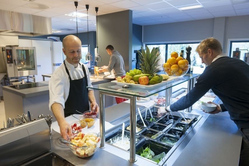 Kantinen i eiendommen Galleribilde