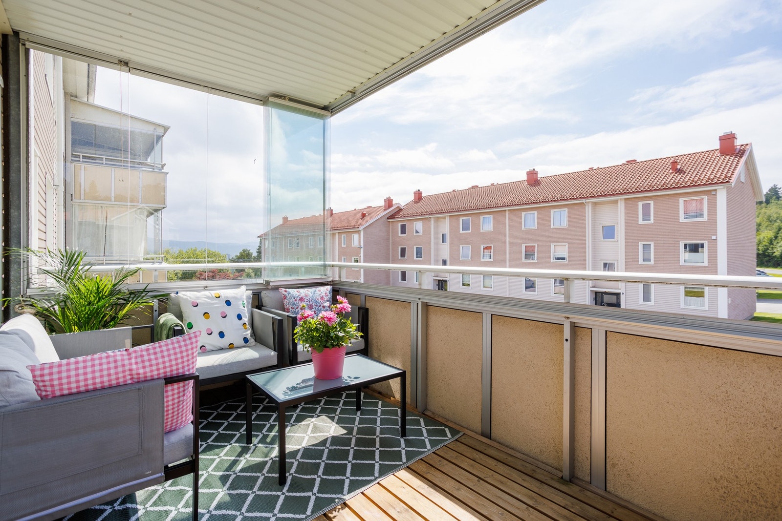 Her kan det nytes lange sommerkvelder i sola. Galleribilde