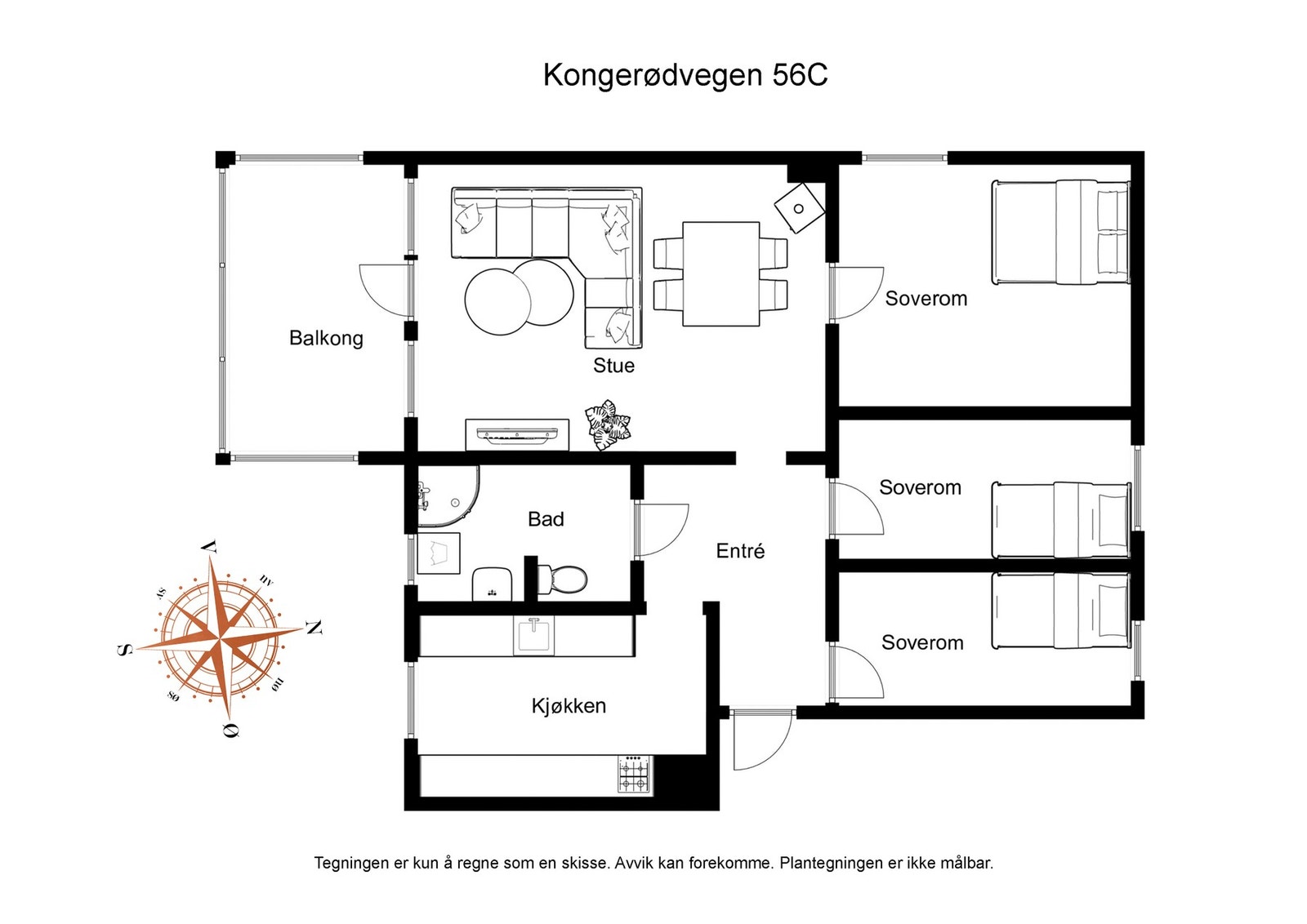 Planløsning. Galleribilde