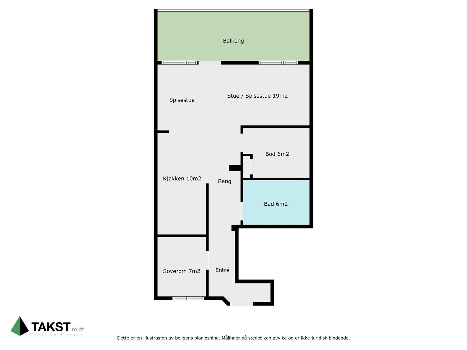 Planskisse Galleribilde