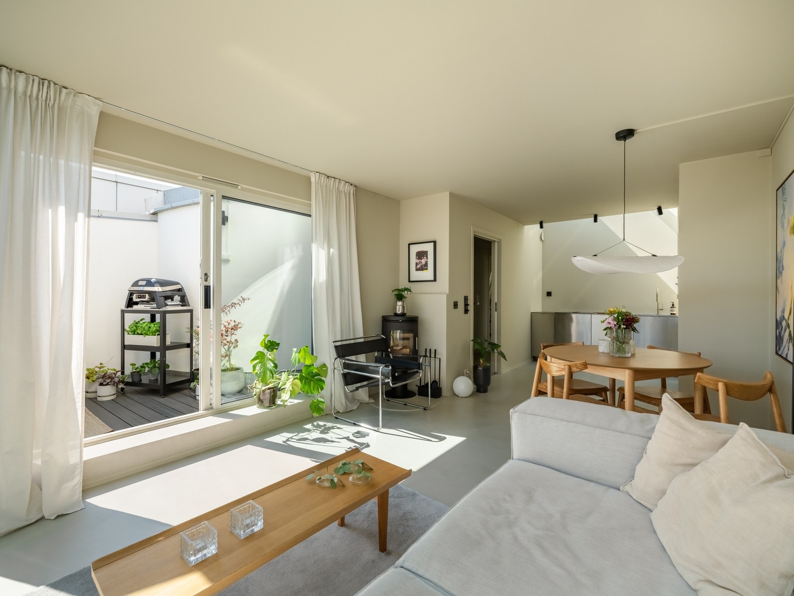 Det betyr at du kan forvente mengder av lys her. Galleribilde