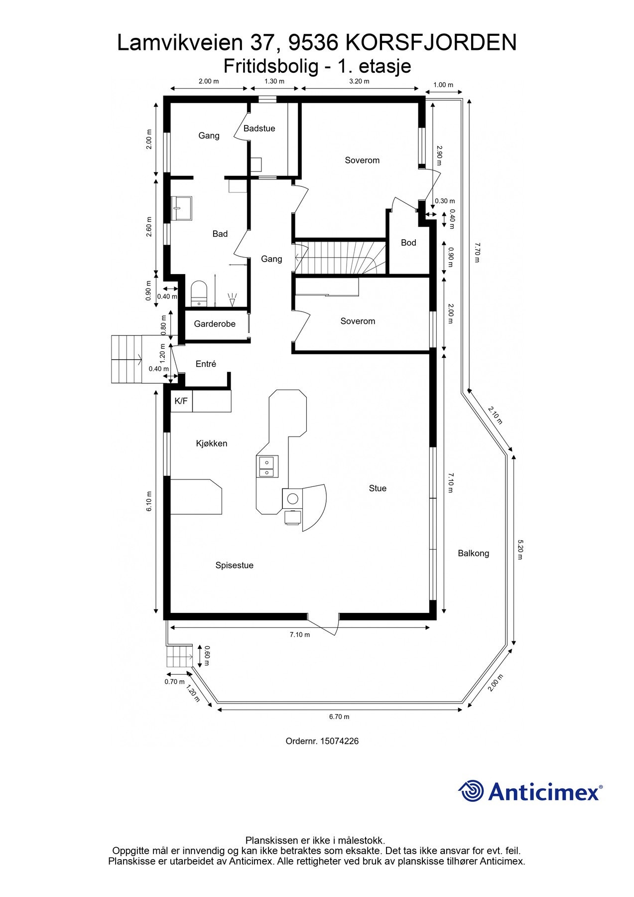 Plantegning 1. etasje. Galleribilde