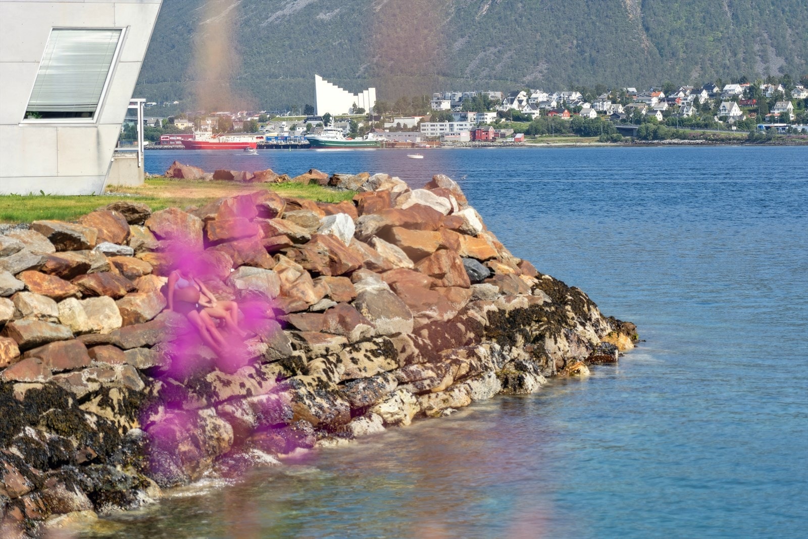 En morgen dukkert i nærområdet er mulig. Galleribilde