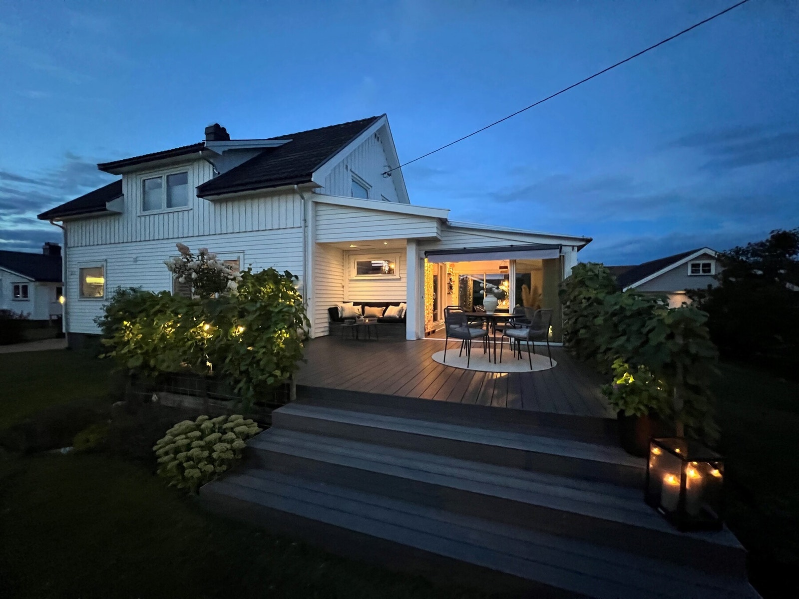 Kveldsstemning i Strømsveien 28 Galleribilde