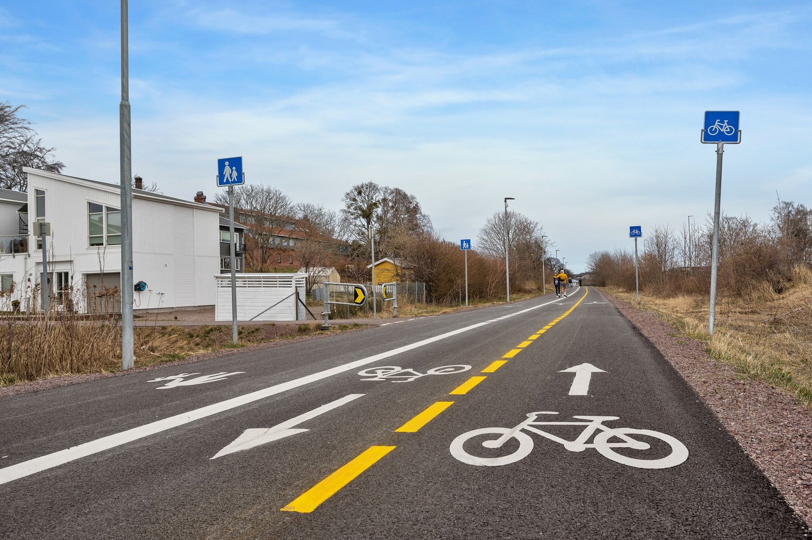 Motsatt vei finner vi sykkelstien til Horten, Borre, Skoppum, Bakkenteigen og Tønsberg Galleribilde