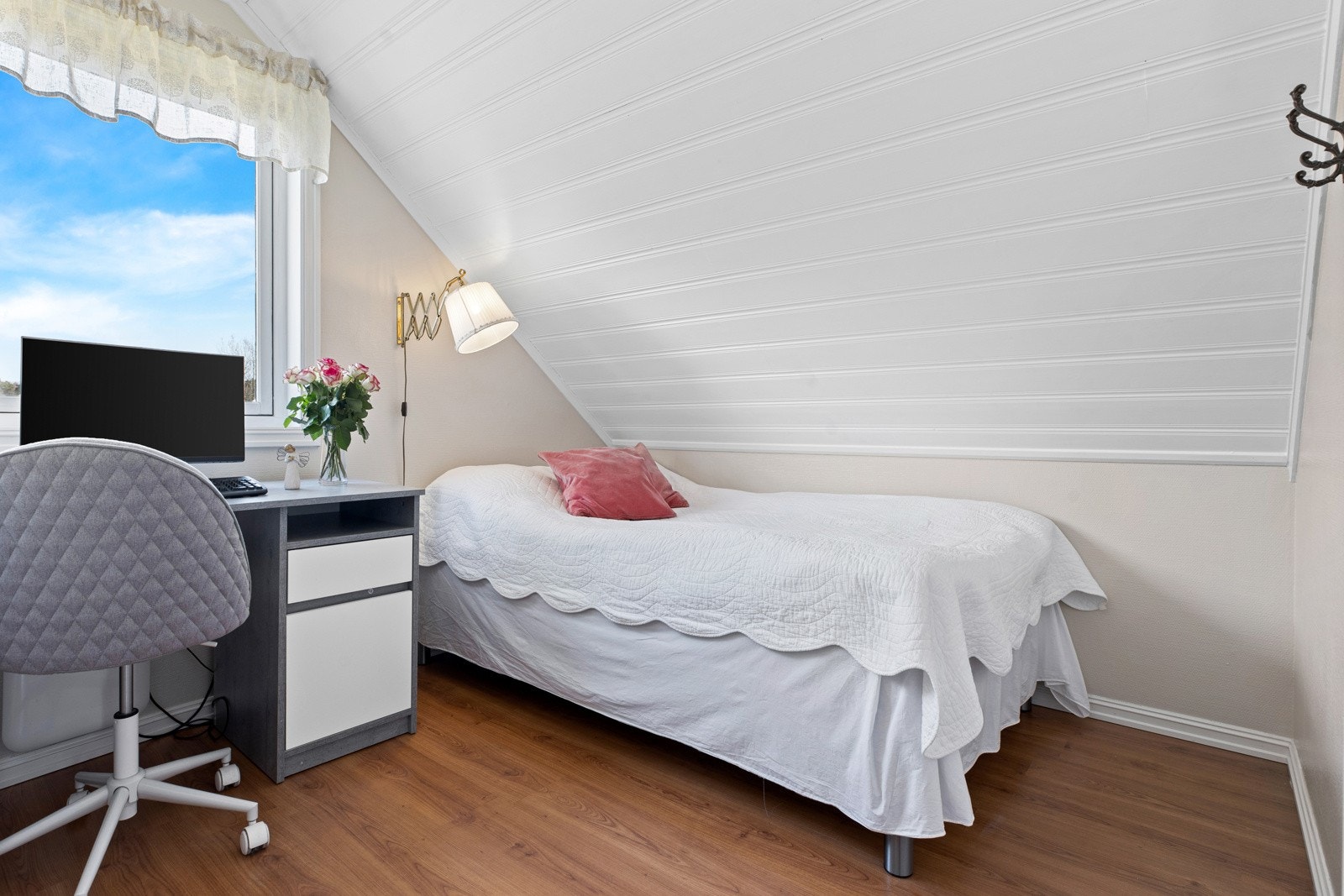 To av soverommene er mindre enn anbefalt størrelse. Galleribilde