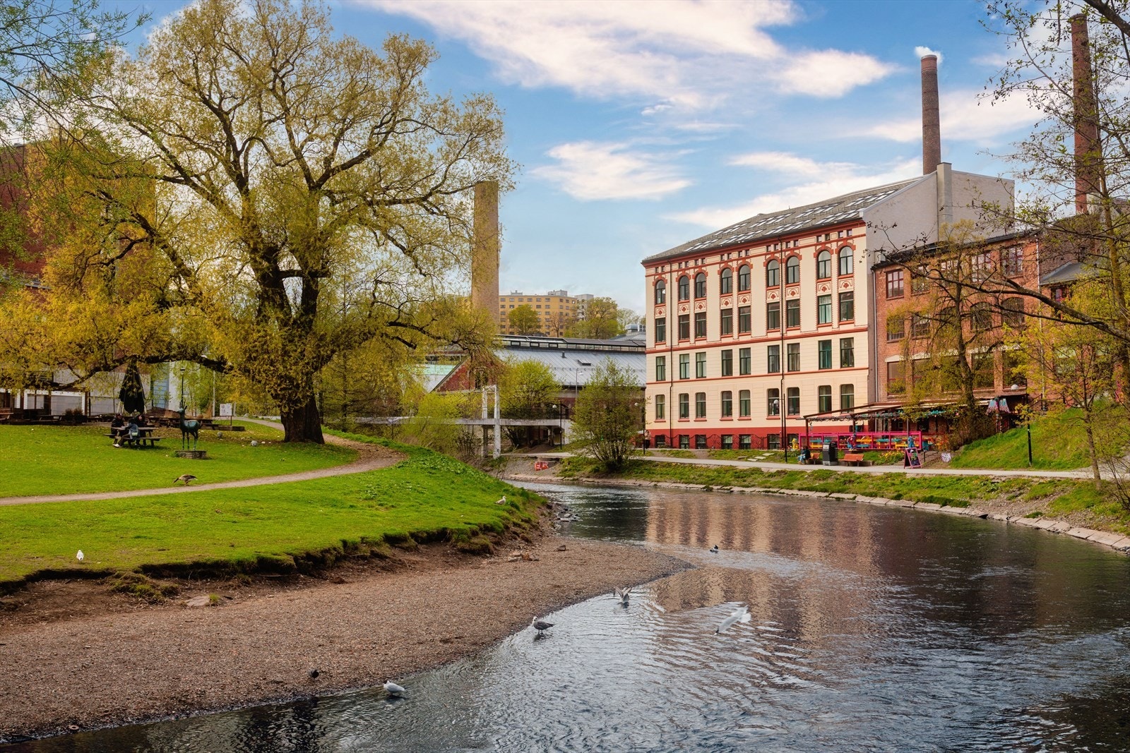 Akerselva - Flotte turmuligheter i området Galleribilde