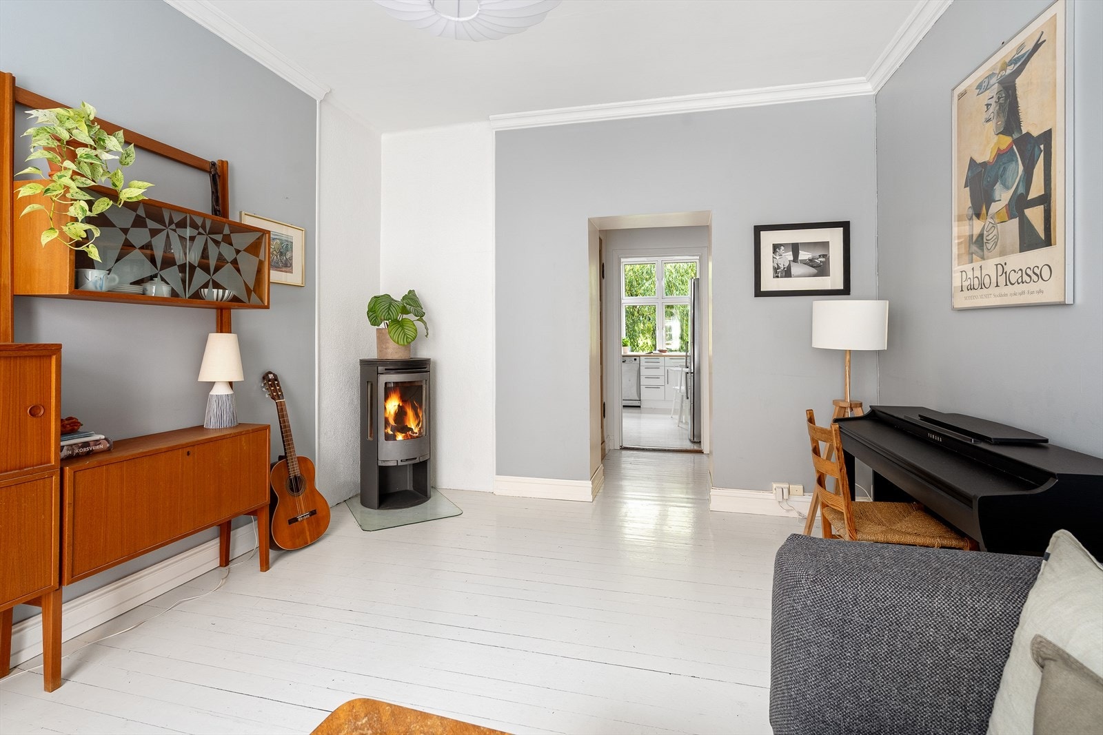 En koselig peis som er perfekt til kjøligere dager mot høsten og vinteren. Galleribilde