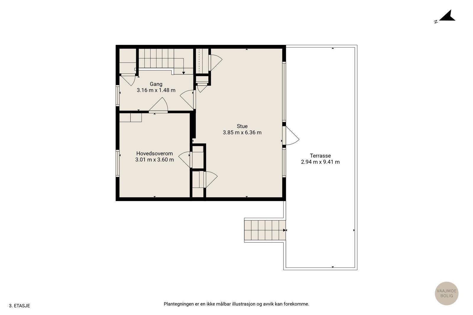 Plantegning kjeller Galleribilde