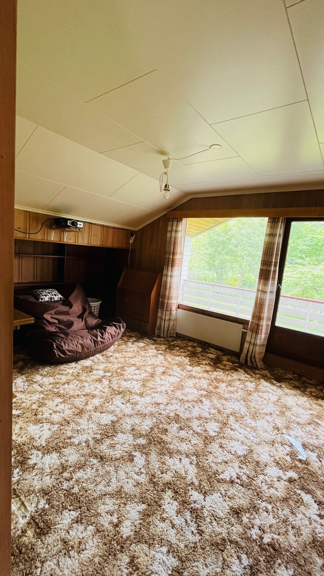 Soverom med stor balkong Galleribilde